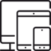 mobile tablet computer responsive design icon 220537