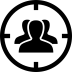 target of audience icon icons.com 53772
