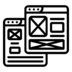 wireframe windows icon 193861